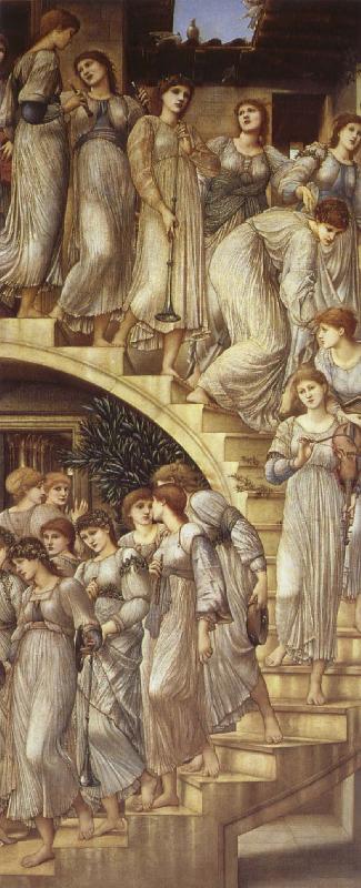 Edward Burne-Jones The golden staircase oil painting picture